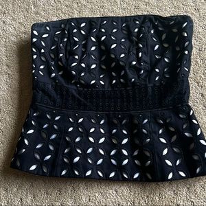 White House Black Market bustier/corset top size 2